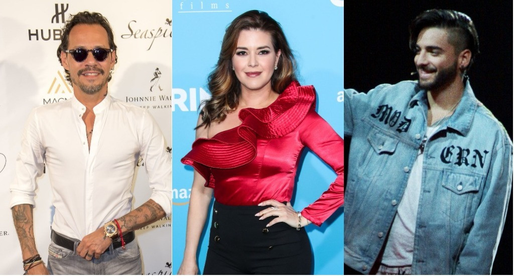 Marc Anthony, Alicia Machado, Maluma Marc Anthony, Alicia Machado, Maluma